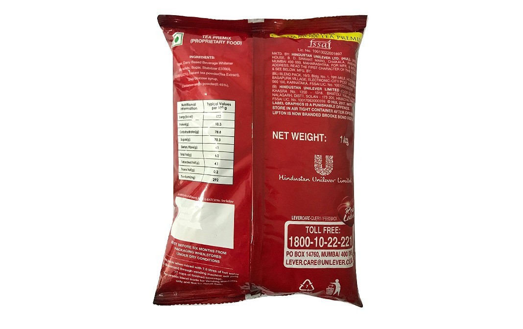 Brooke Bond Red Label Cardamom Tea Premix    Pack  1 kilogram